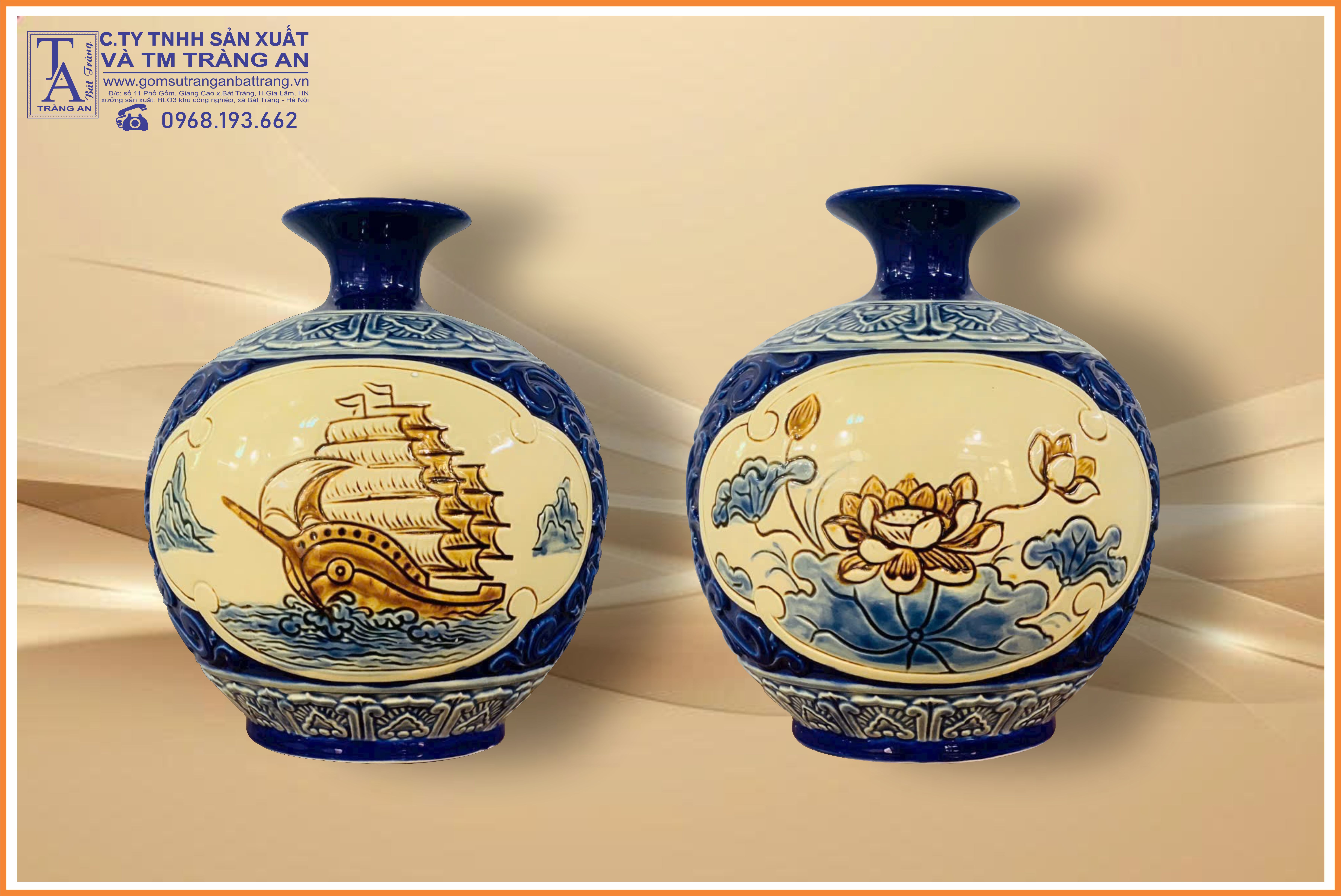 Bình tài lộc rạn